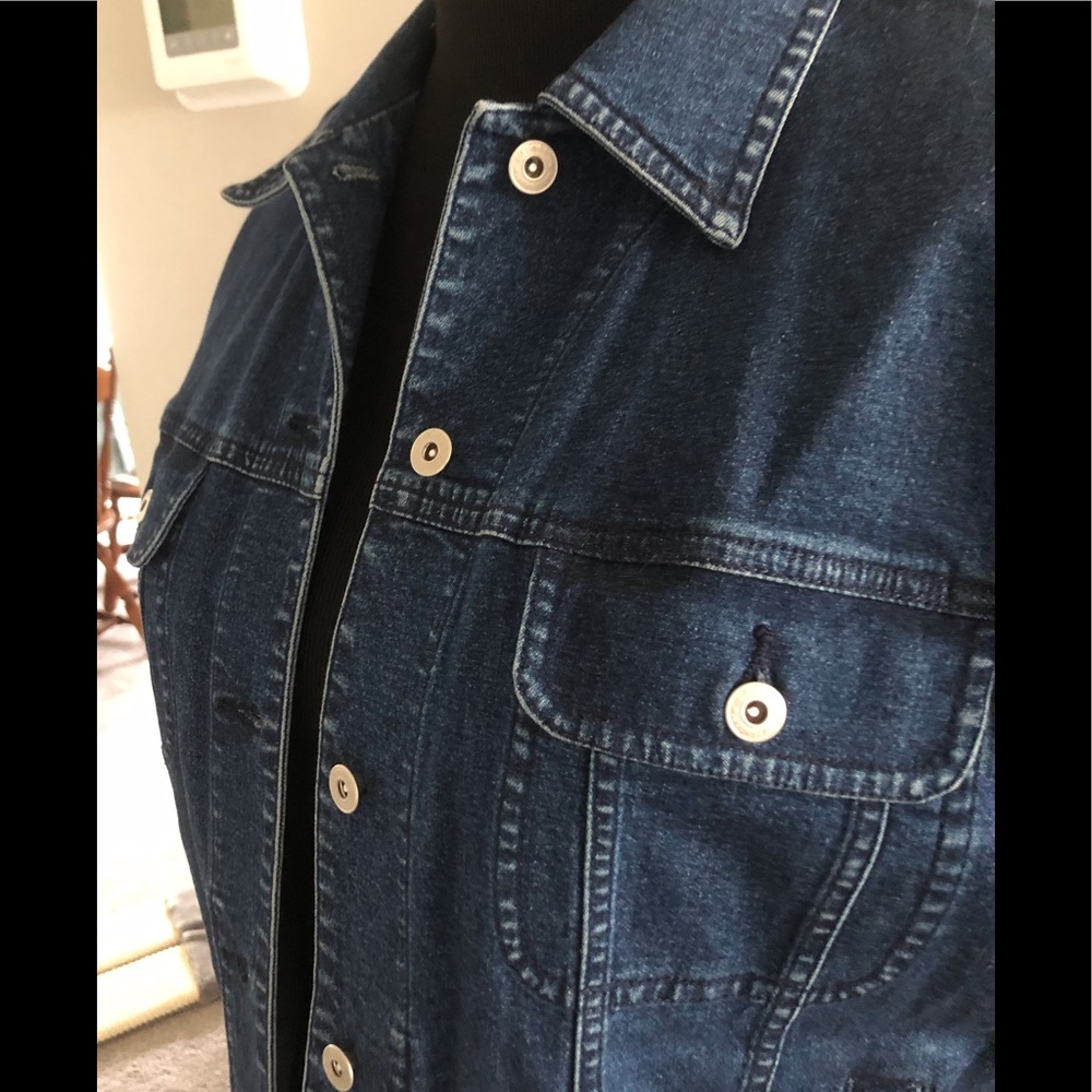 Liz Claiborne Jean Jacket - Picture 2 of 3